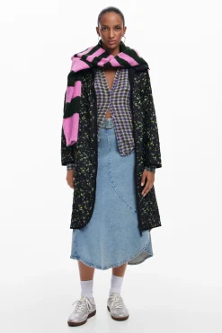 Long padded coat