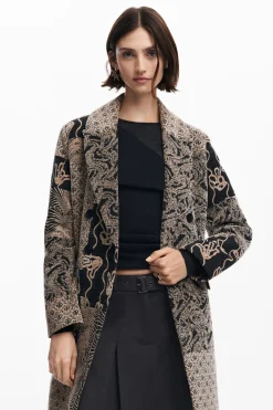 Long patch coat