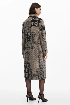 Long patch coat