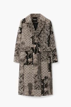 Long patch coat