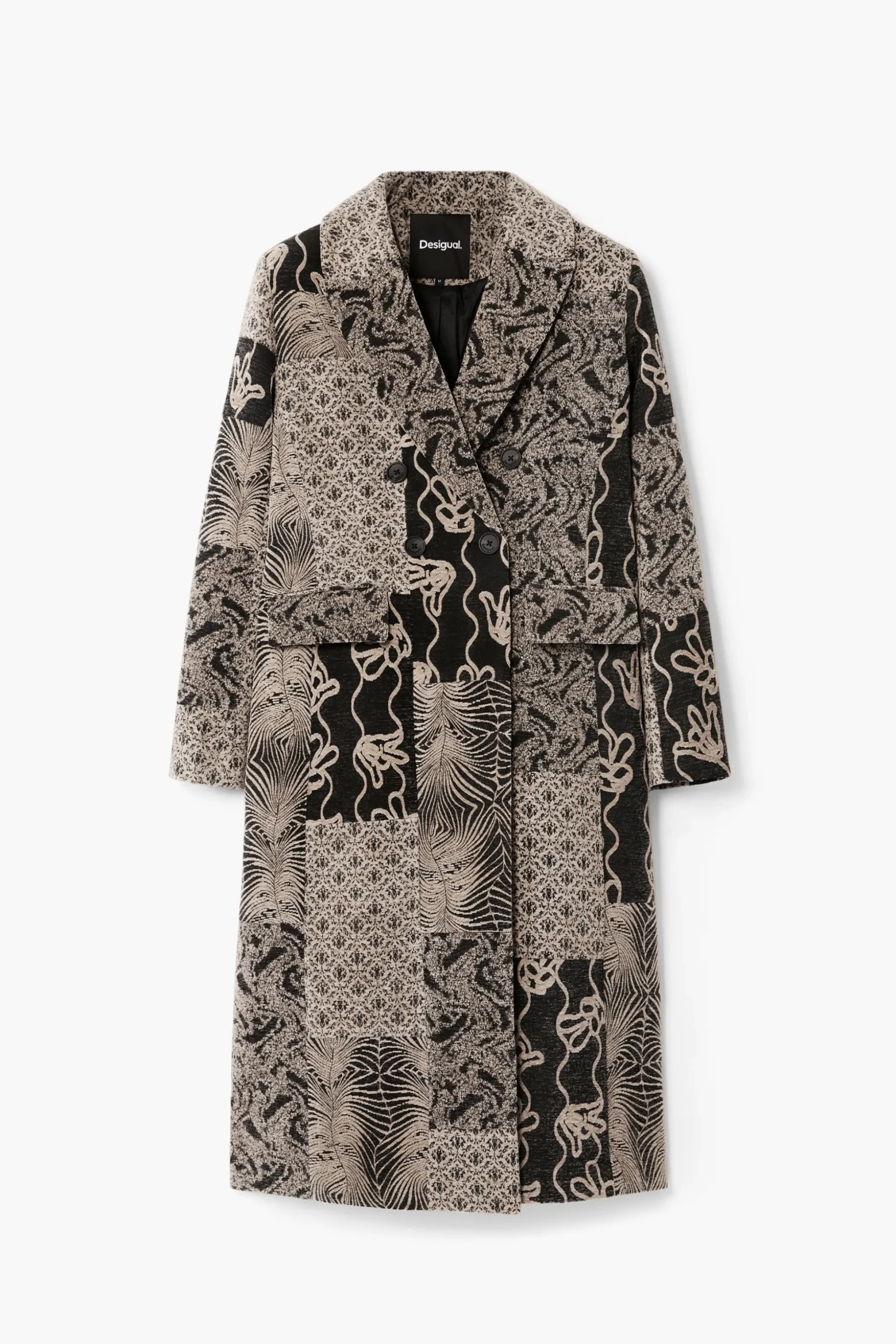 Long patch coat