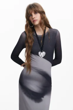 Long portrait dress
