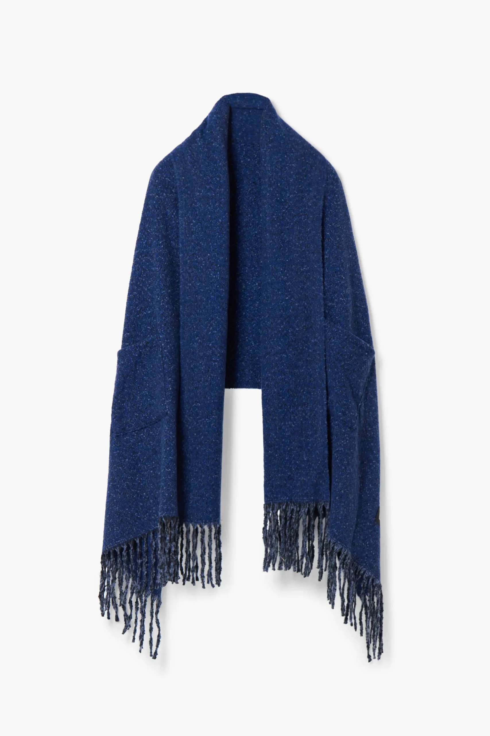 Long two-tone scarf