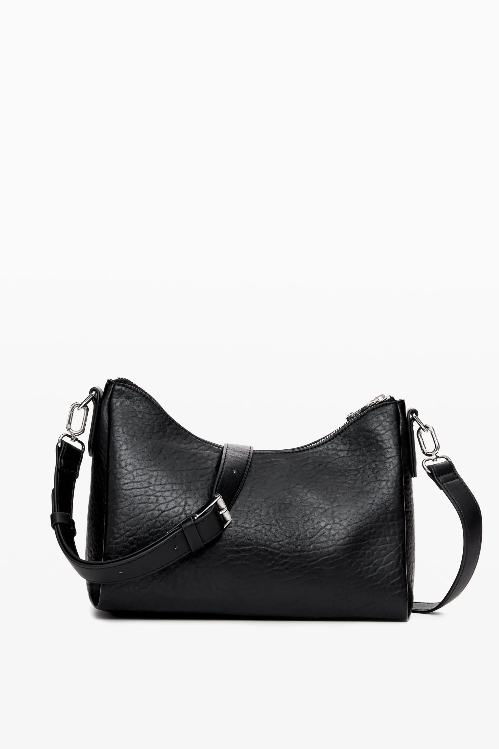 M bag with butterfly engraving