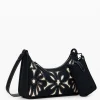 M bag with flowers