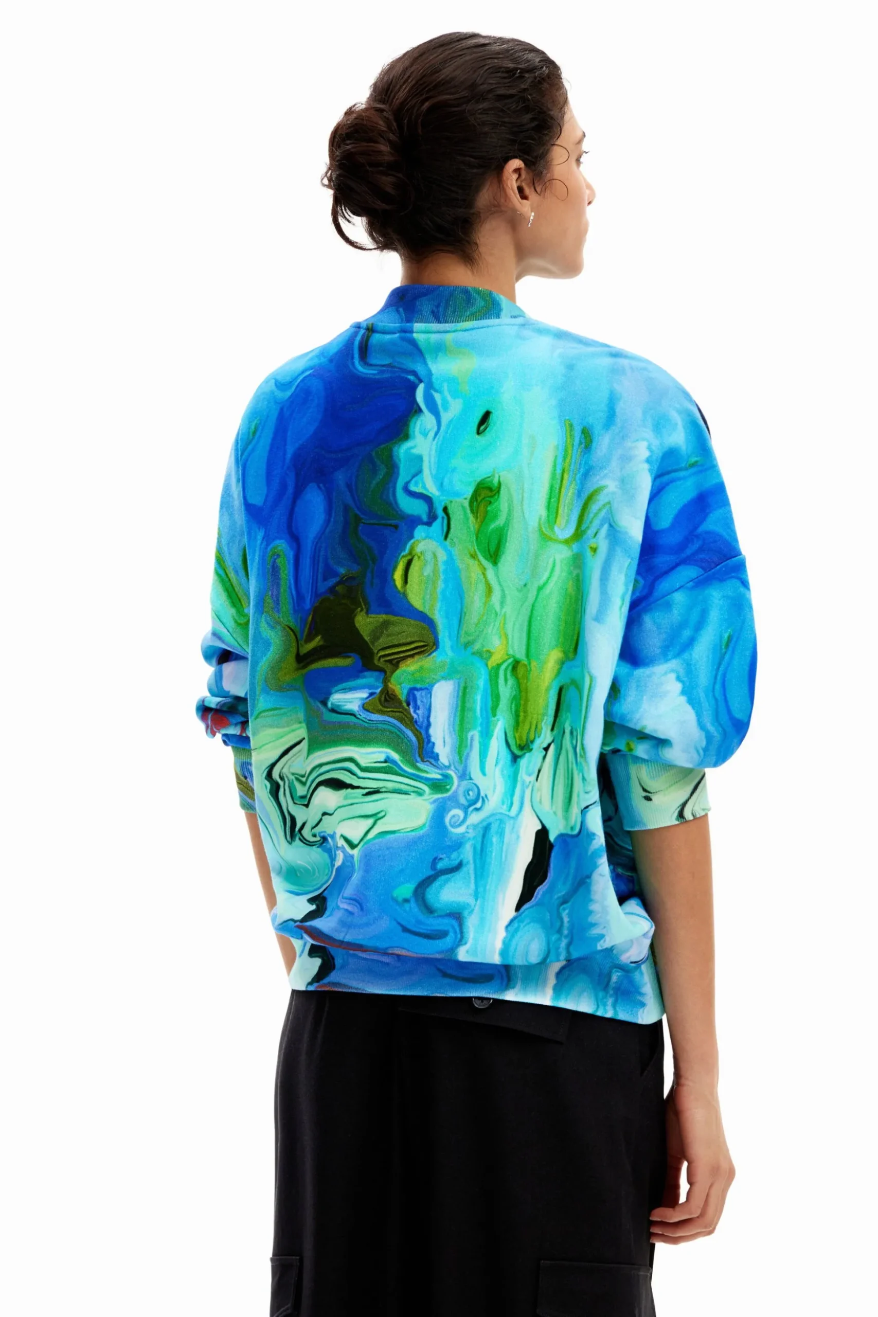 M. Christian Lacroix arty sweatshirt