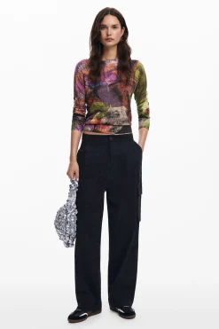 M. Christian Lacroix printed cargo pants