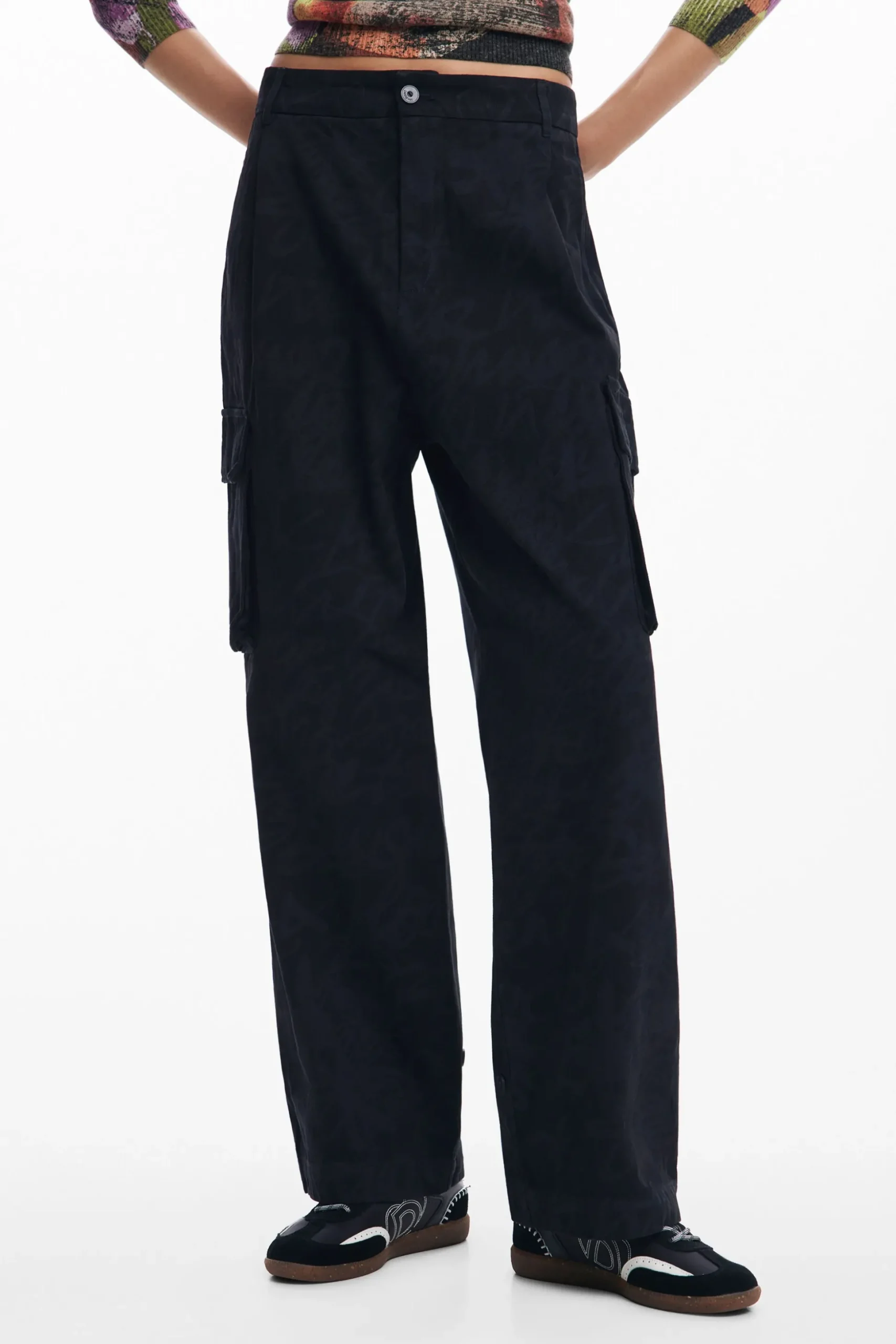 M. Christian Lacroix printed cargo pants