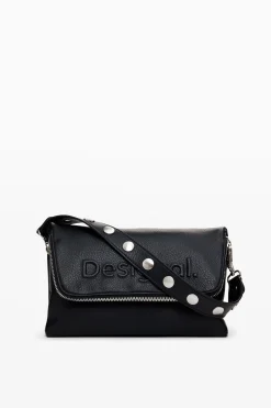 M Half Logo Crossbody Bag