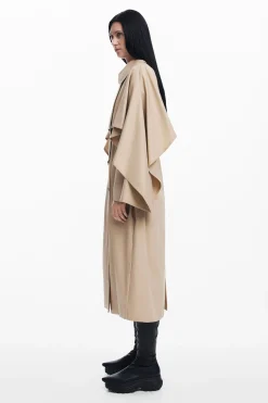 Maitrepierre batwing sleeve trench coat