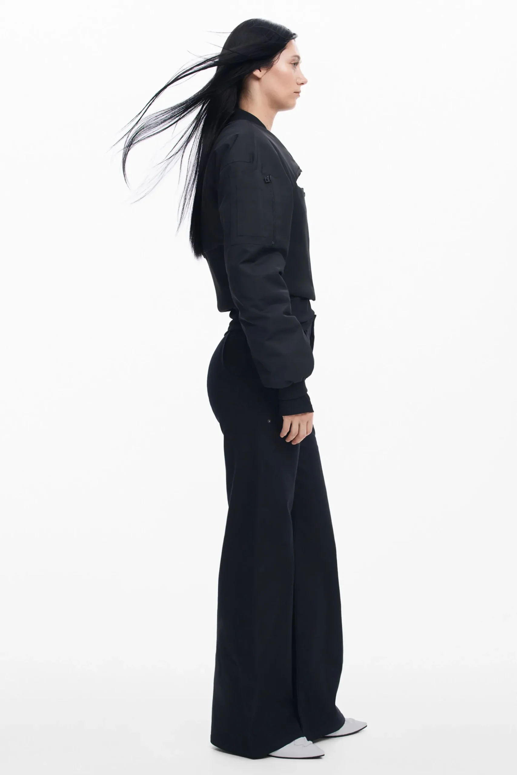 Maitrepierre corset-style bomber jacket