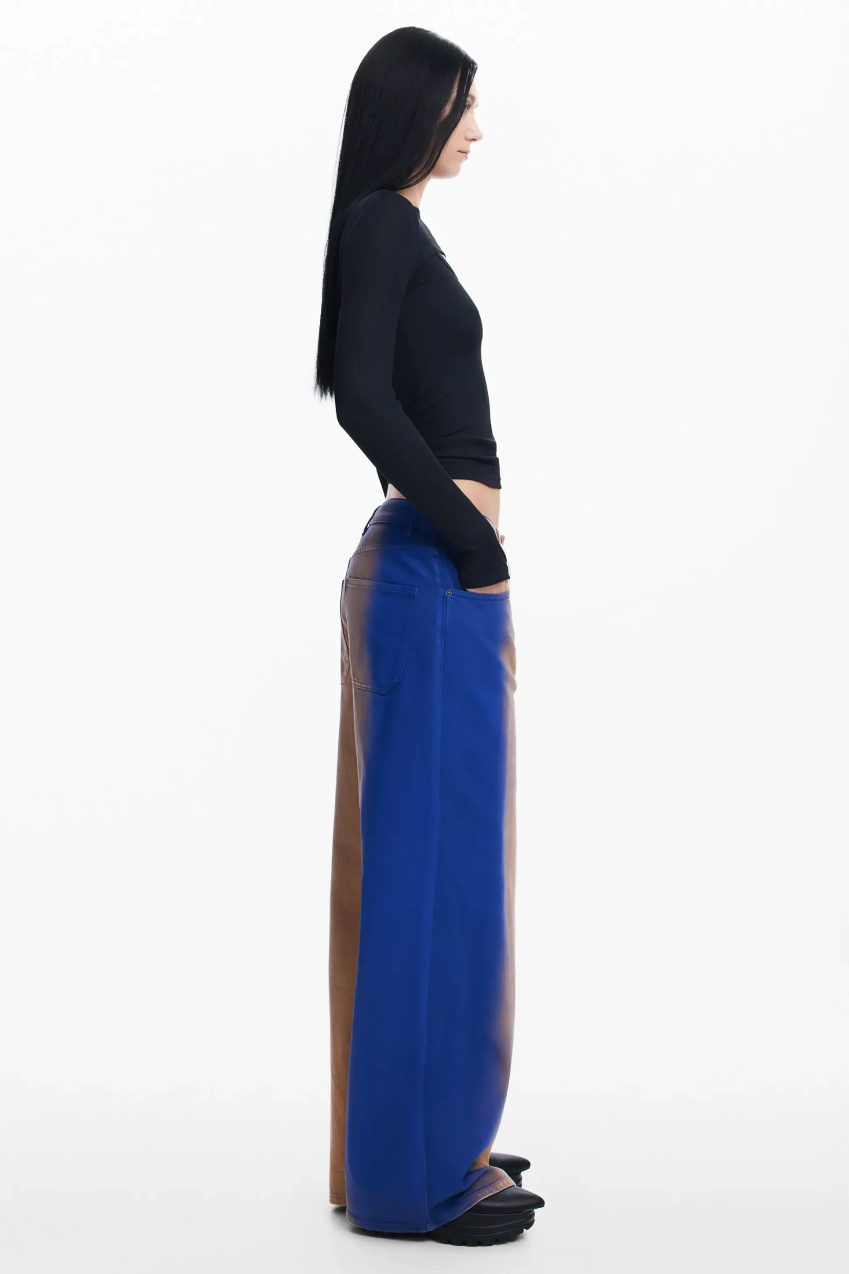 Maitrepierre cutout neckline T-shirt