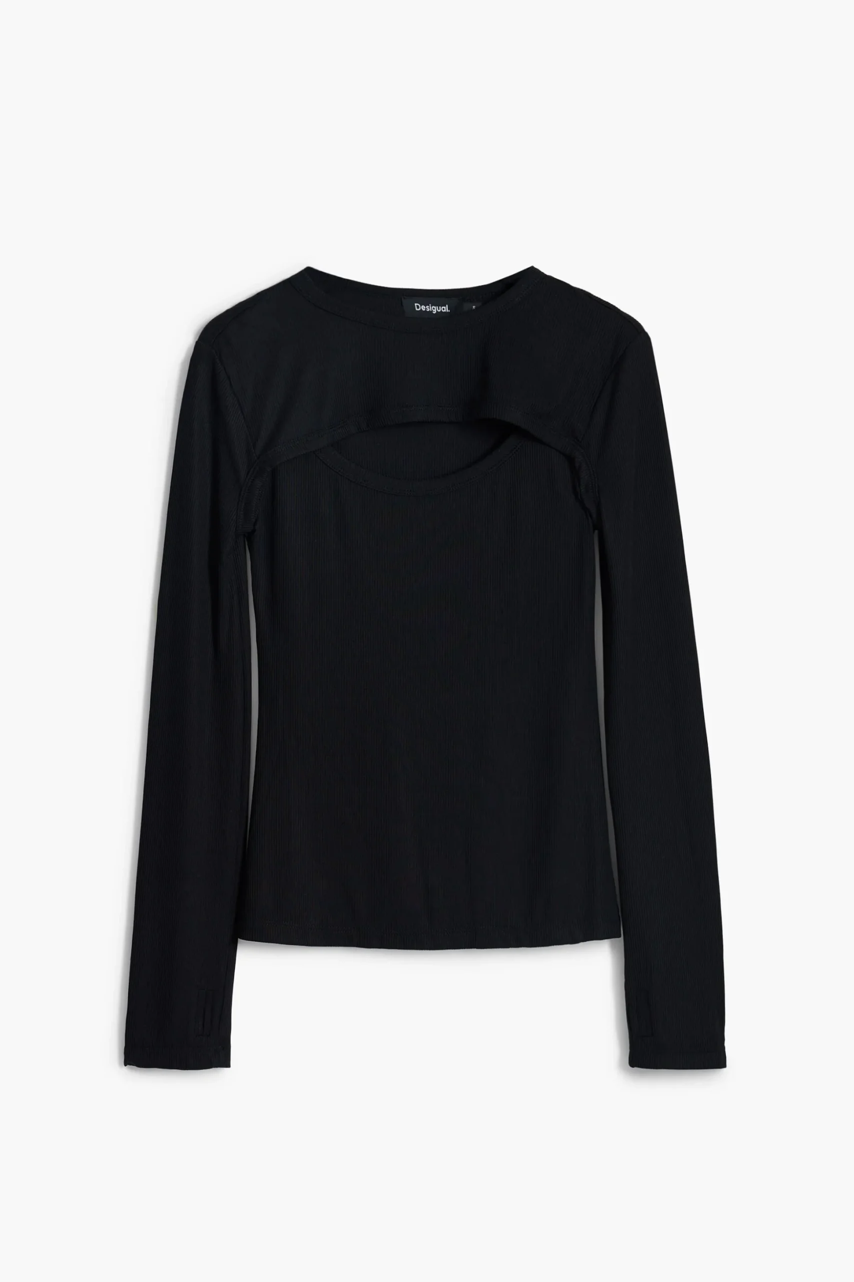 Maitrepierre cutout neckline T-shirt