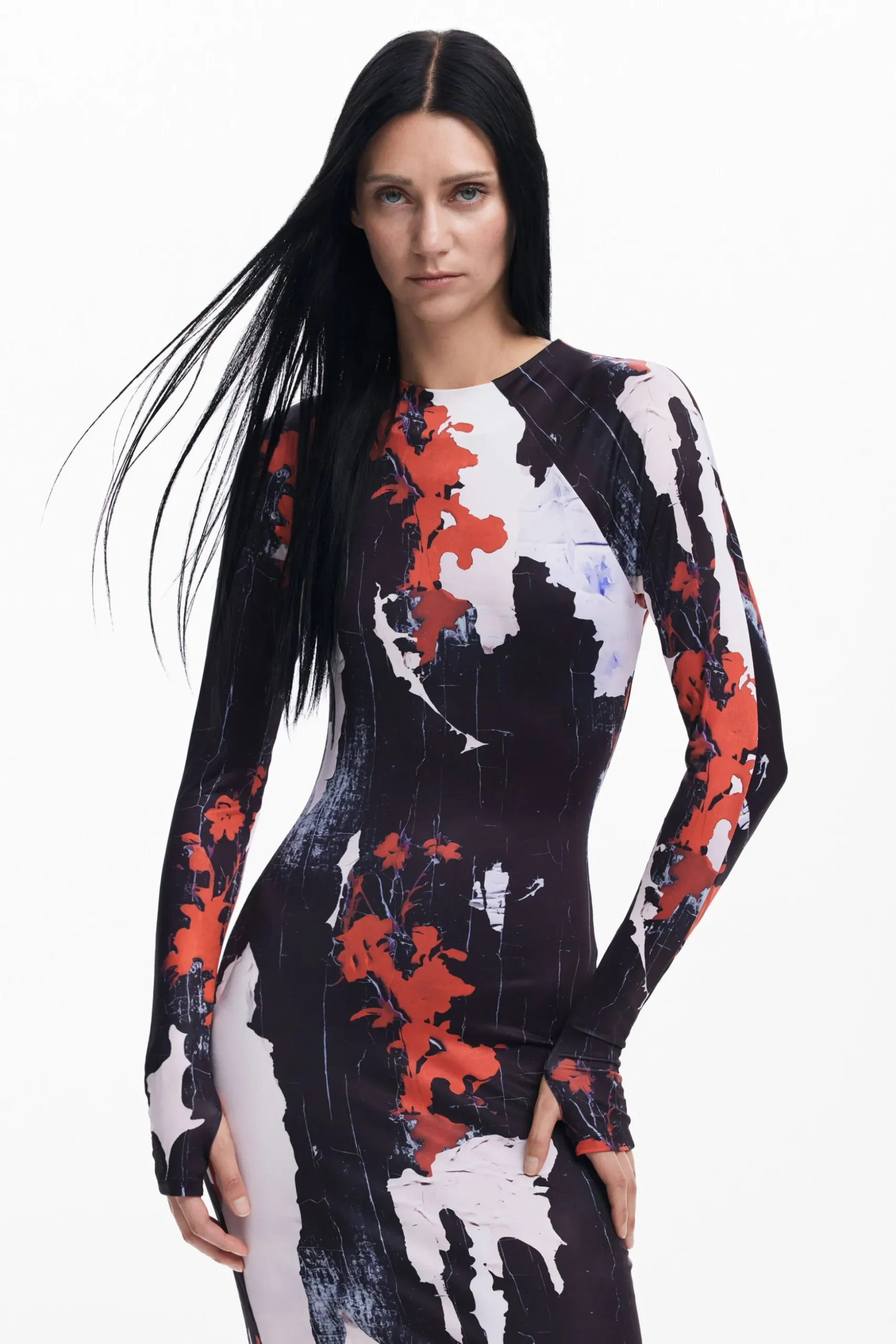 Maitrepierre Printed Midi Dress