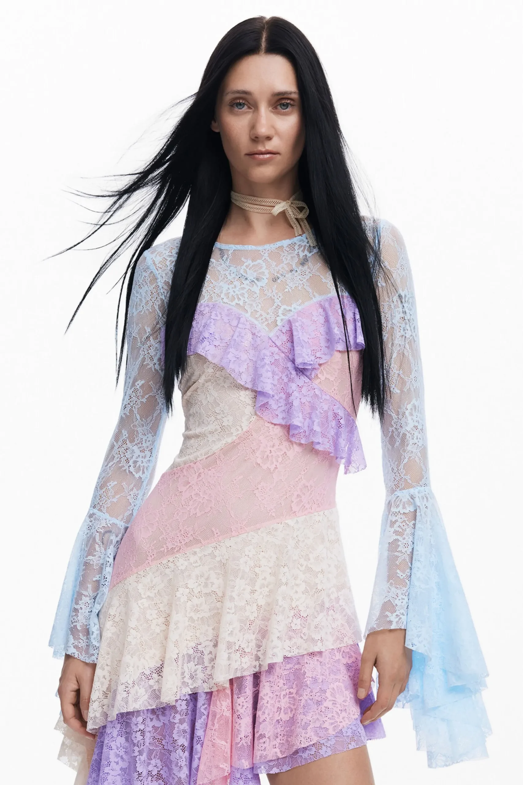 María Escoté romantic dress