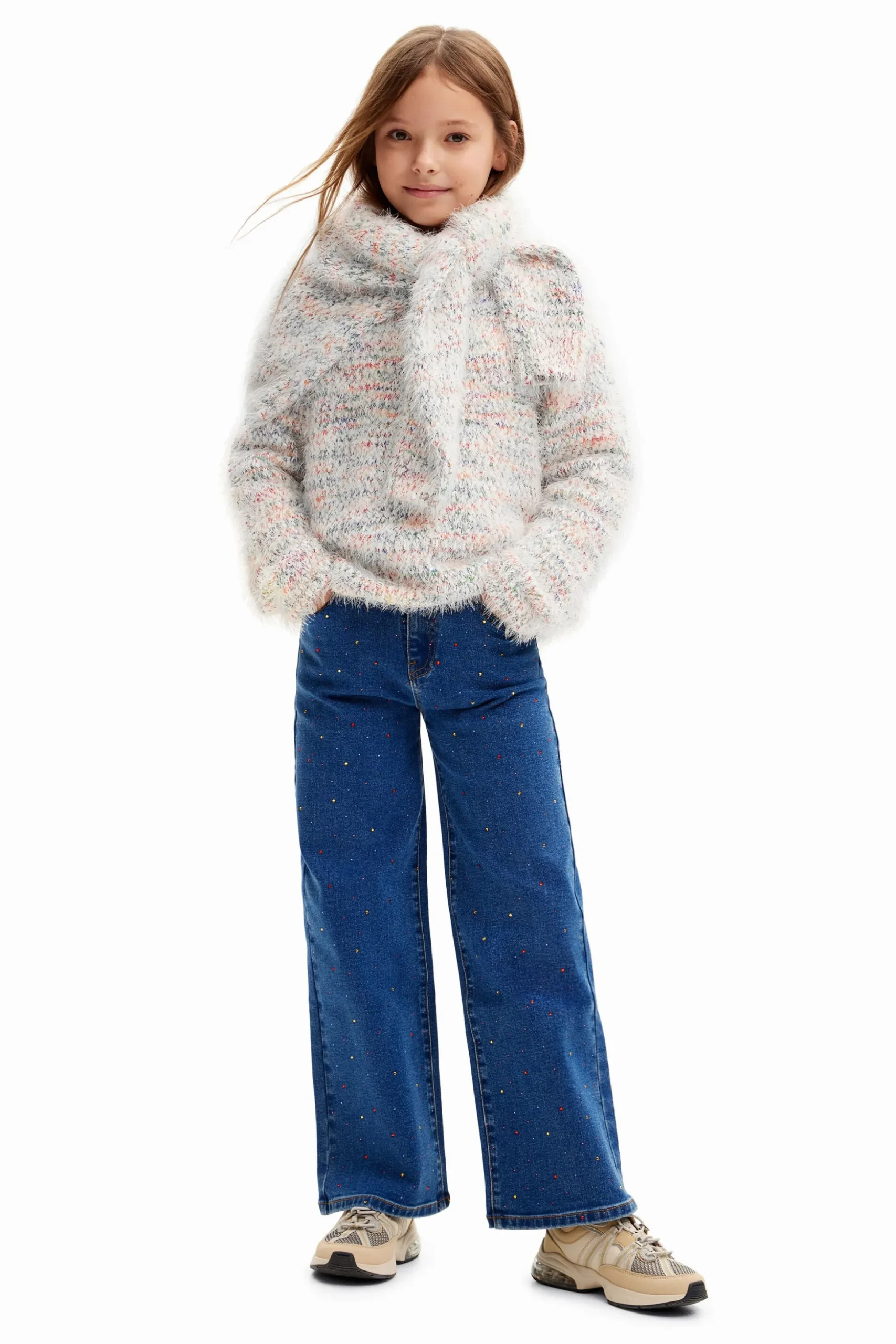 Marled sweater