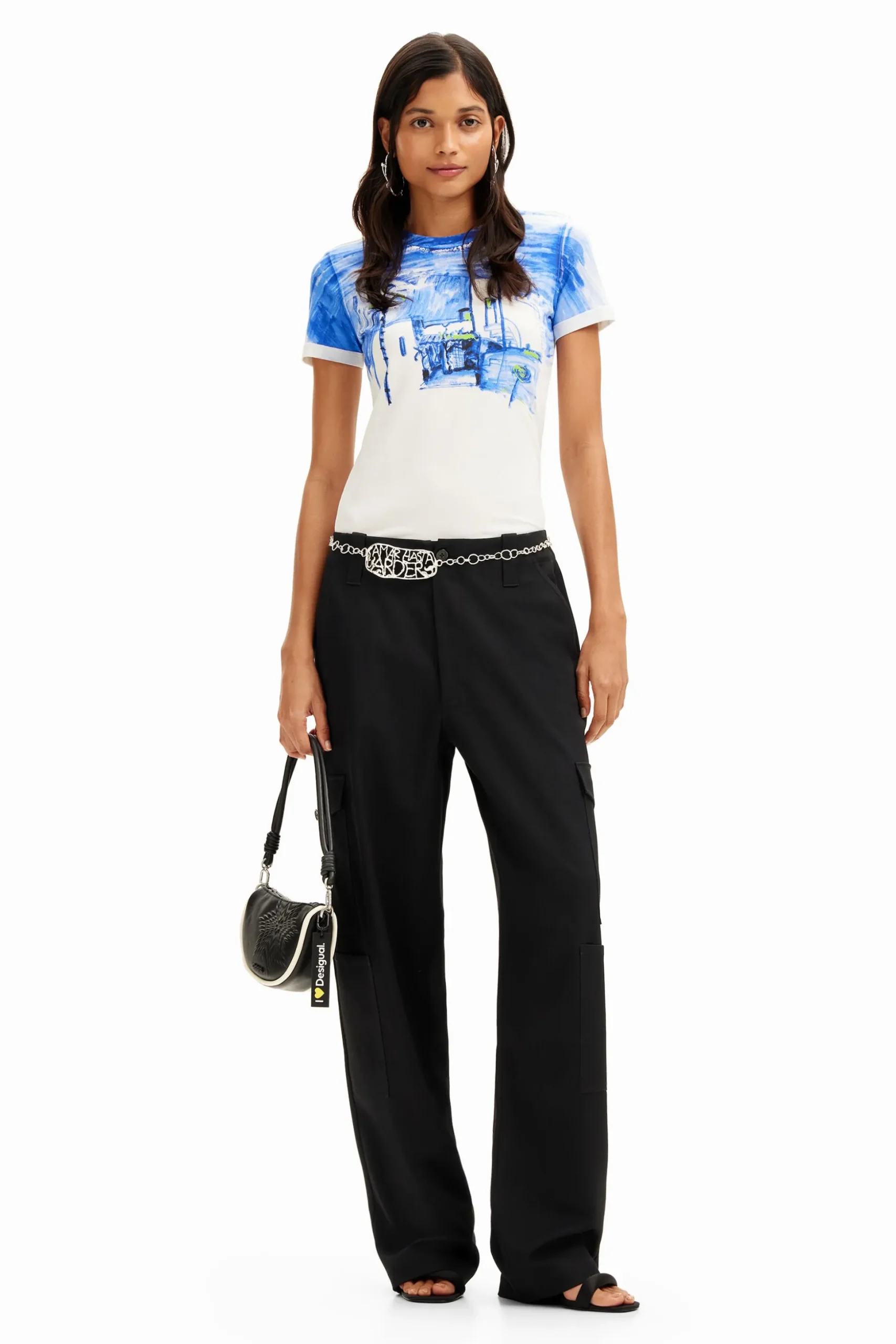 Mediterranean landscape T-shirt