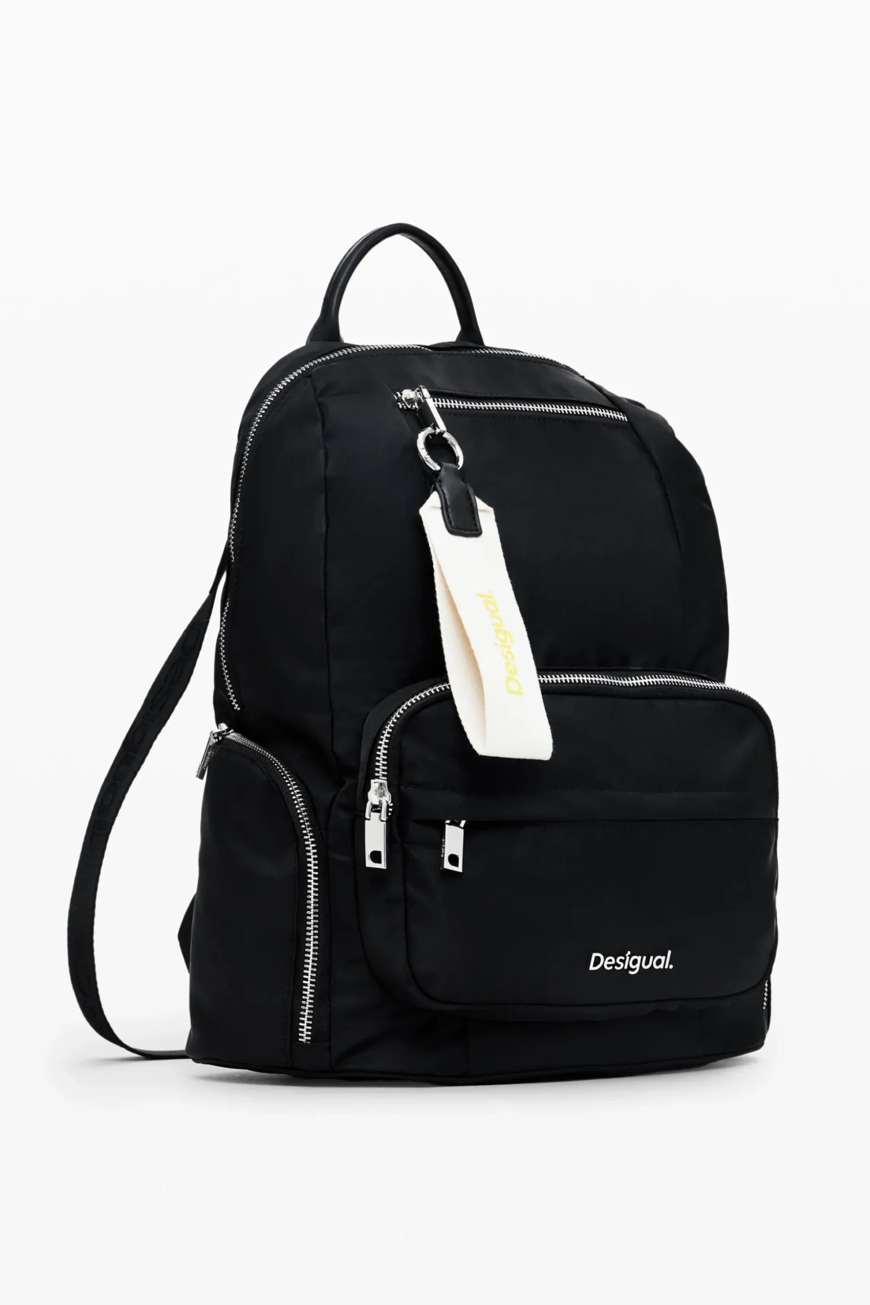 Medium backpack with multiple pockets