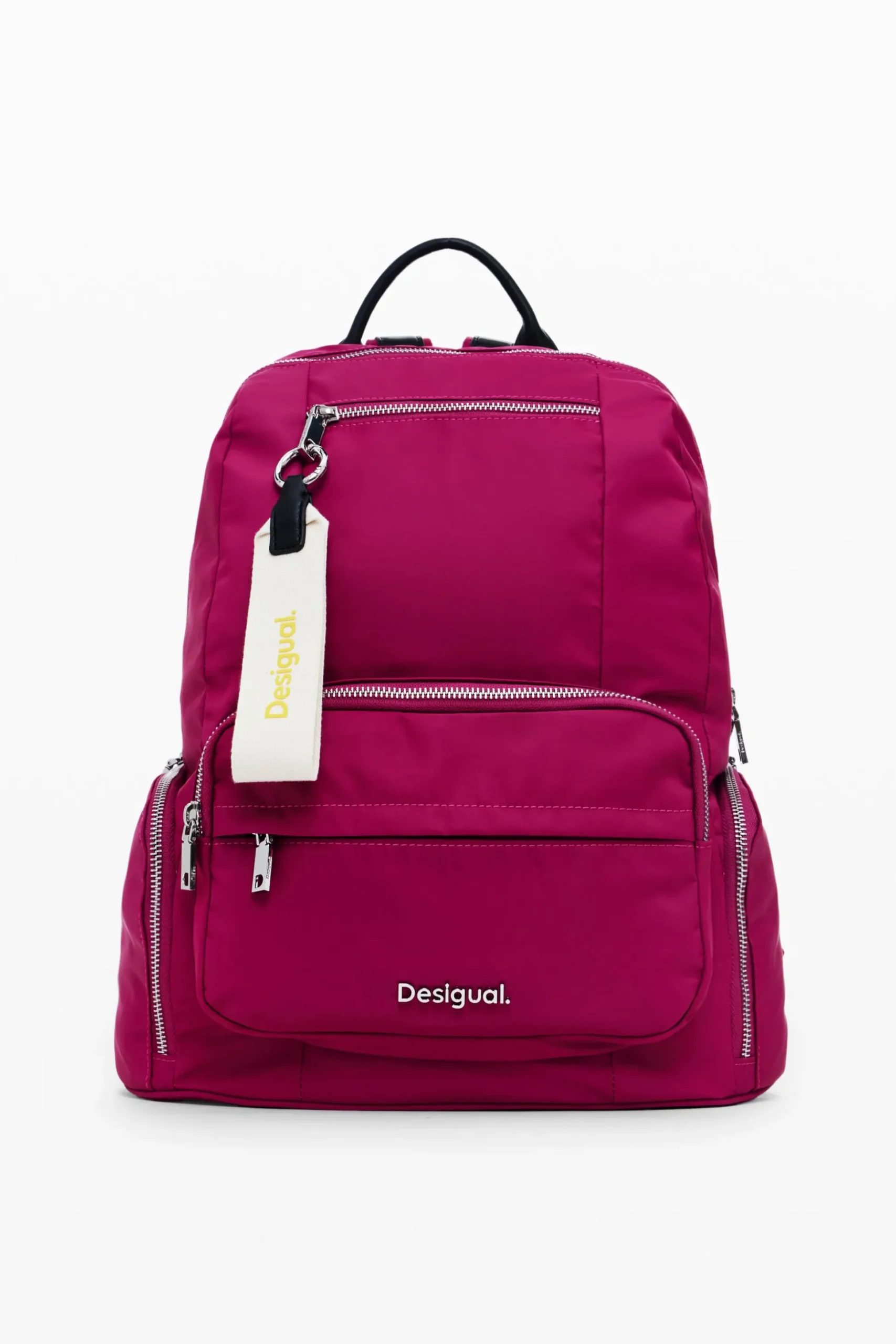Medium backpack with multiple pockets