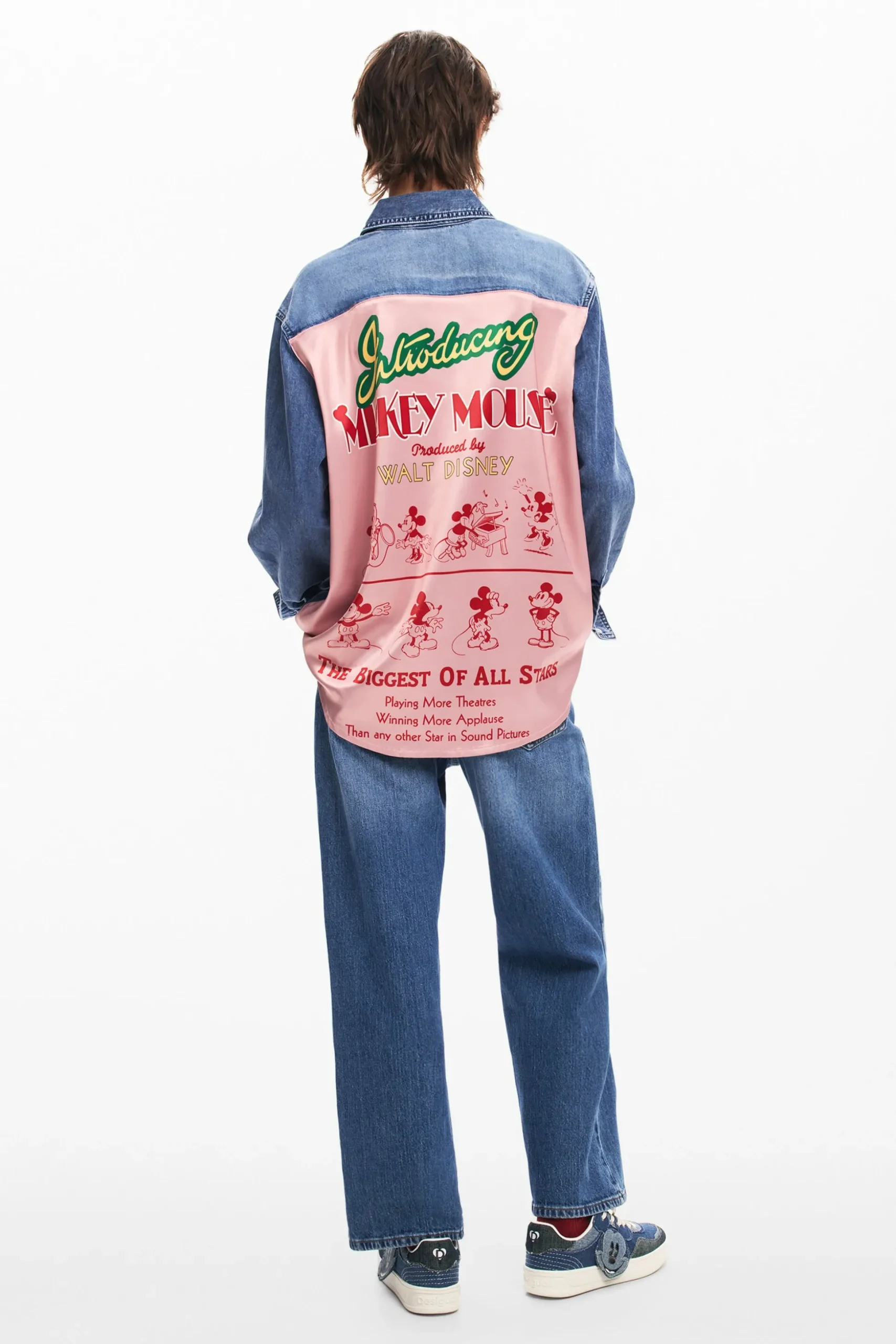 Mickey Mouse denim shirt