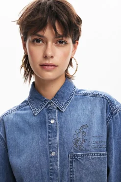 Mickey Mouse denim shirt