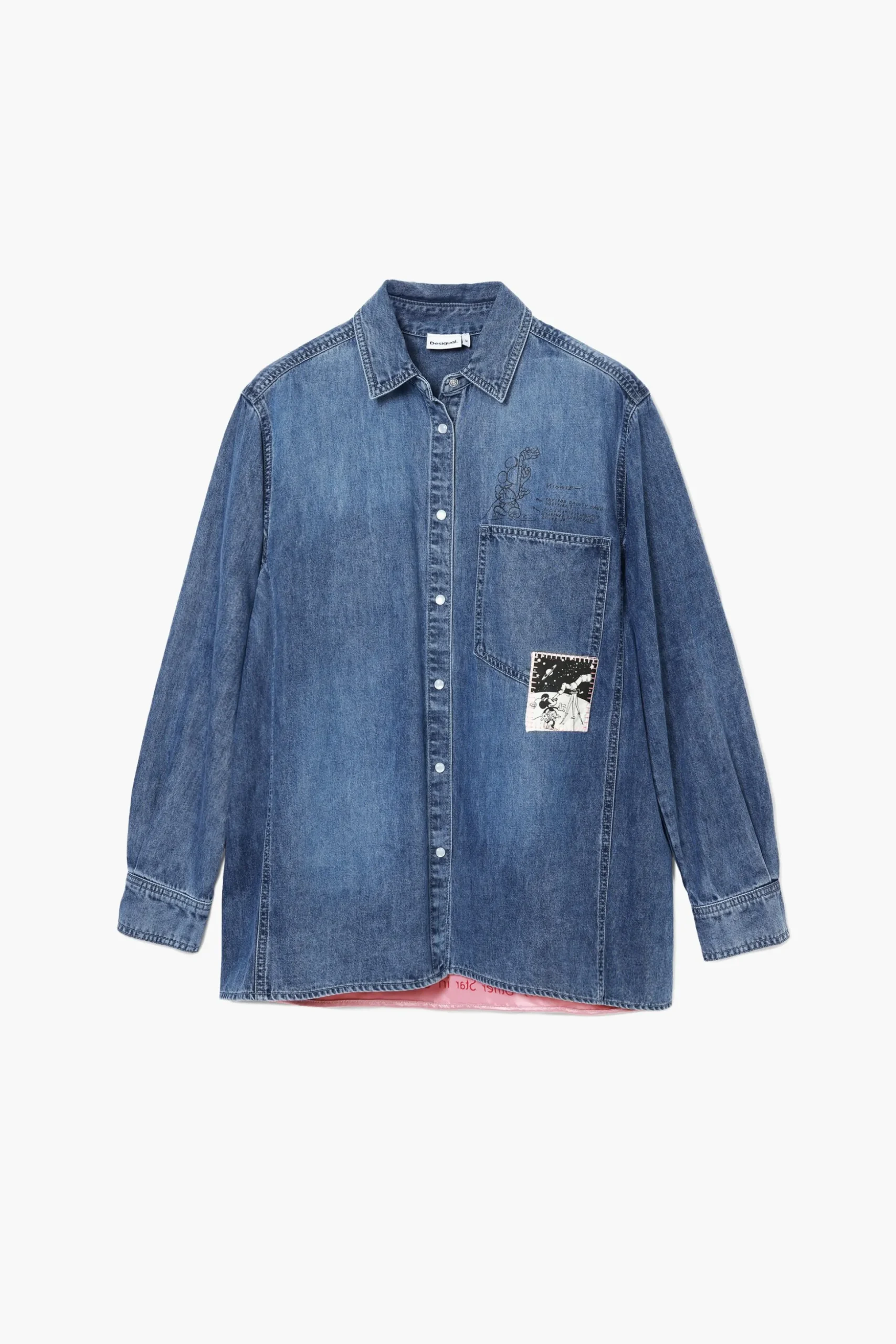 Mickey Mouse denim shirt
