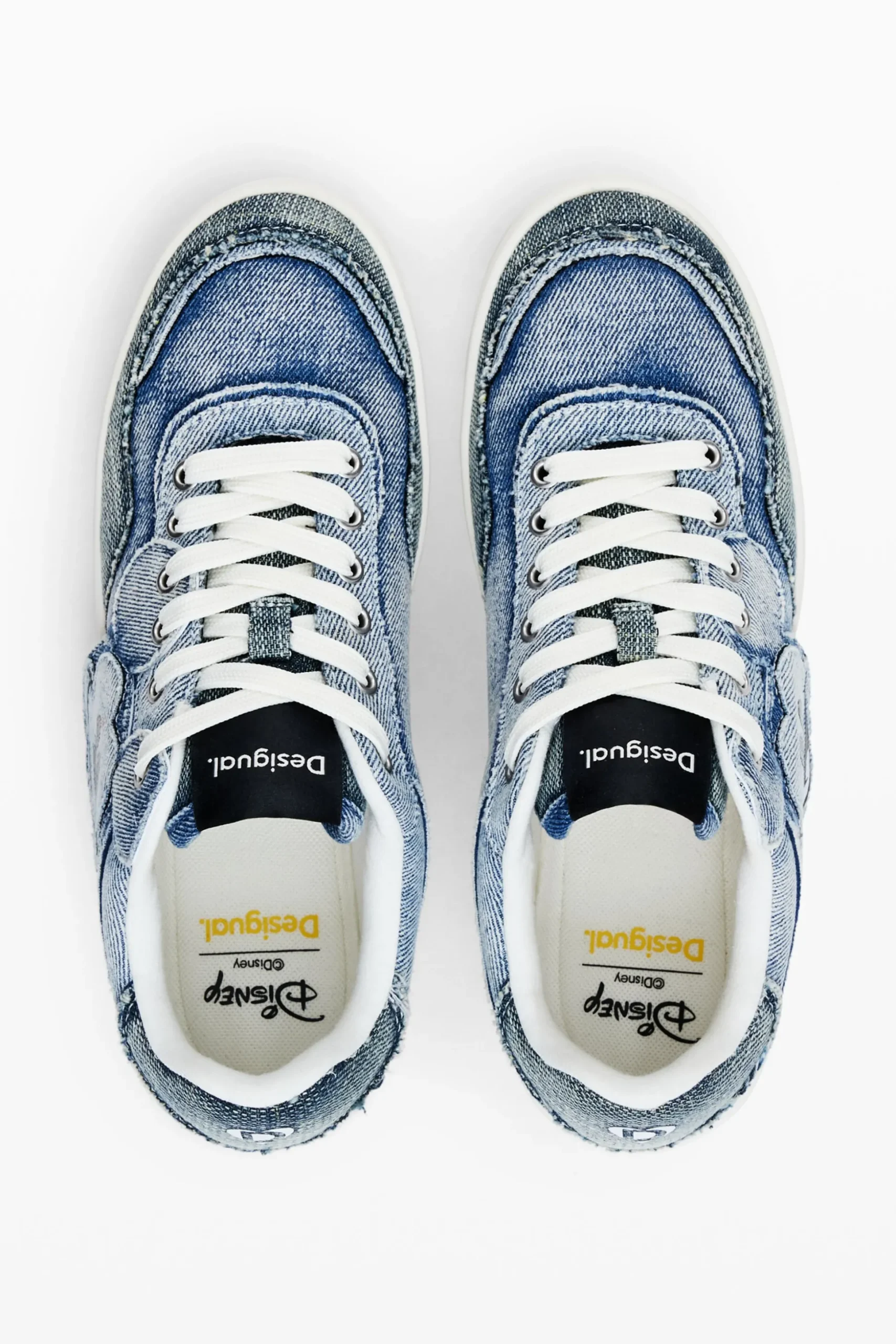 Mickey Mouse denim sneakers