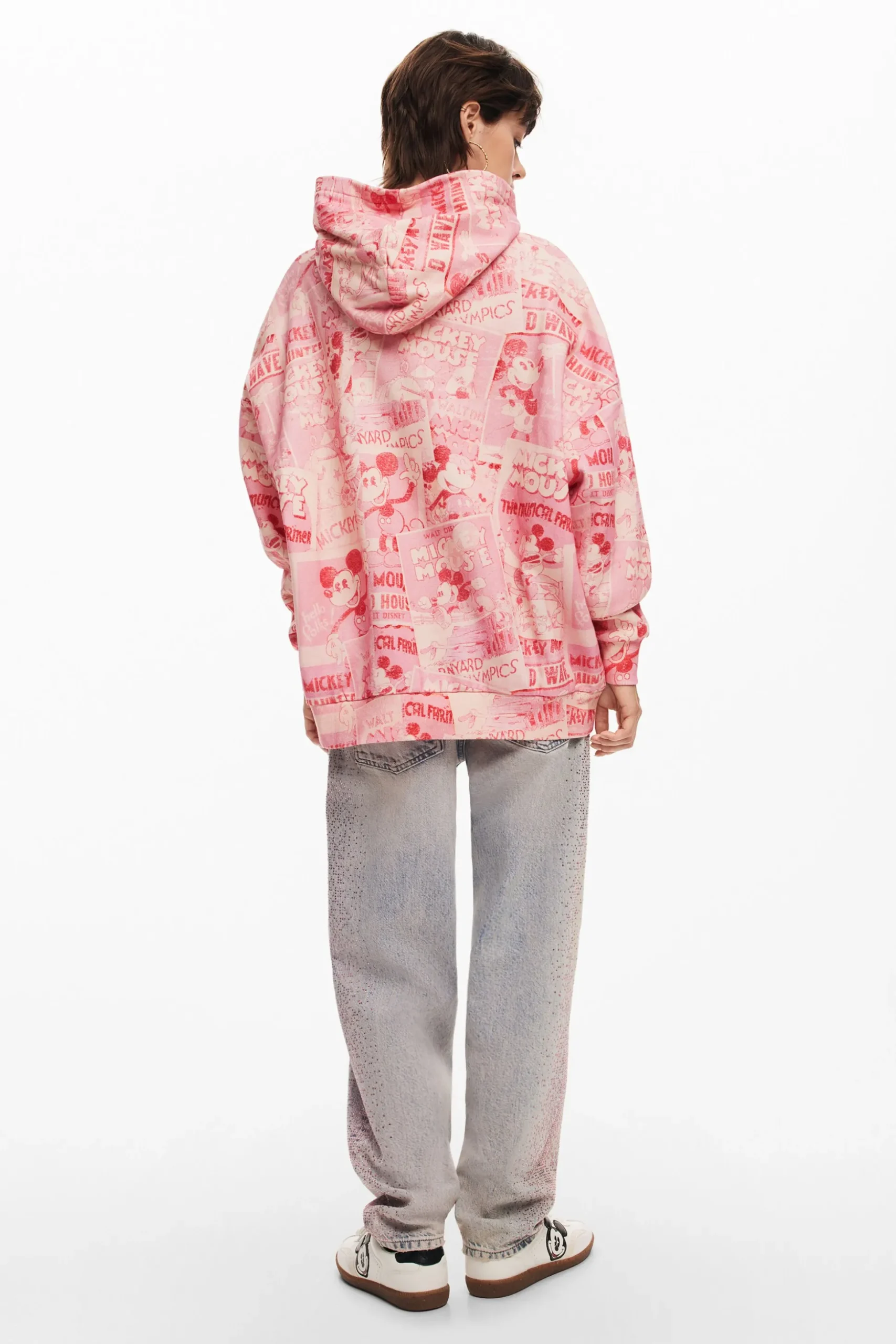 Mickey Mouse hoodie with drawstring