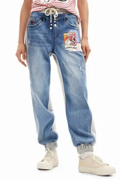 Mickey Mouse jogger jeans