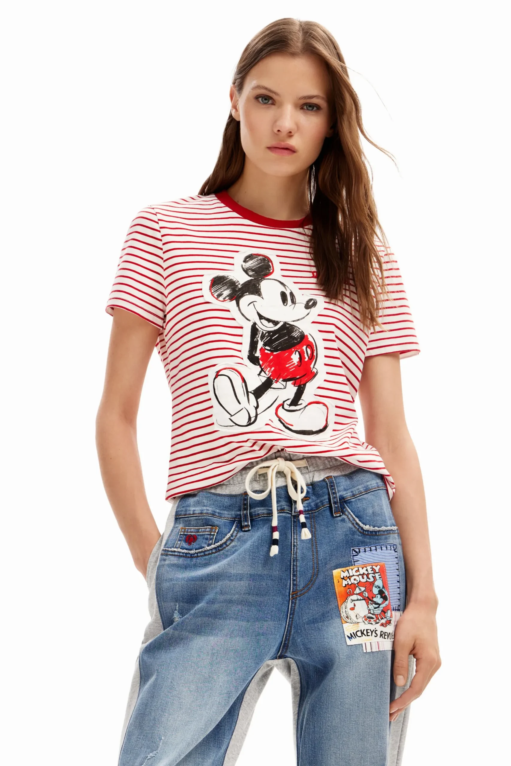 Mickey Mouse jogger jeans