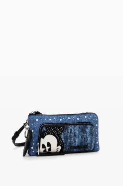 Mickey Mouse L denim wallet