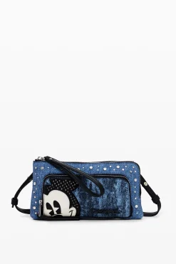 Mickey Mouse L denim wallet