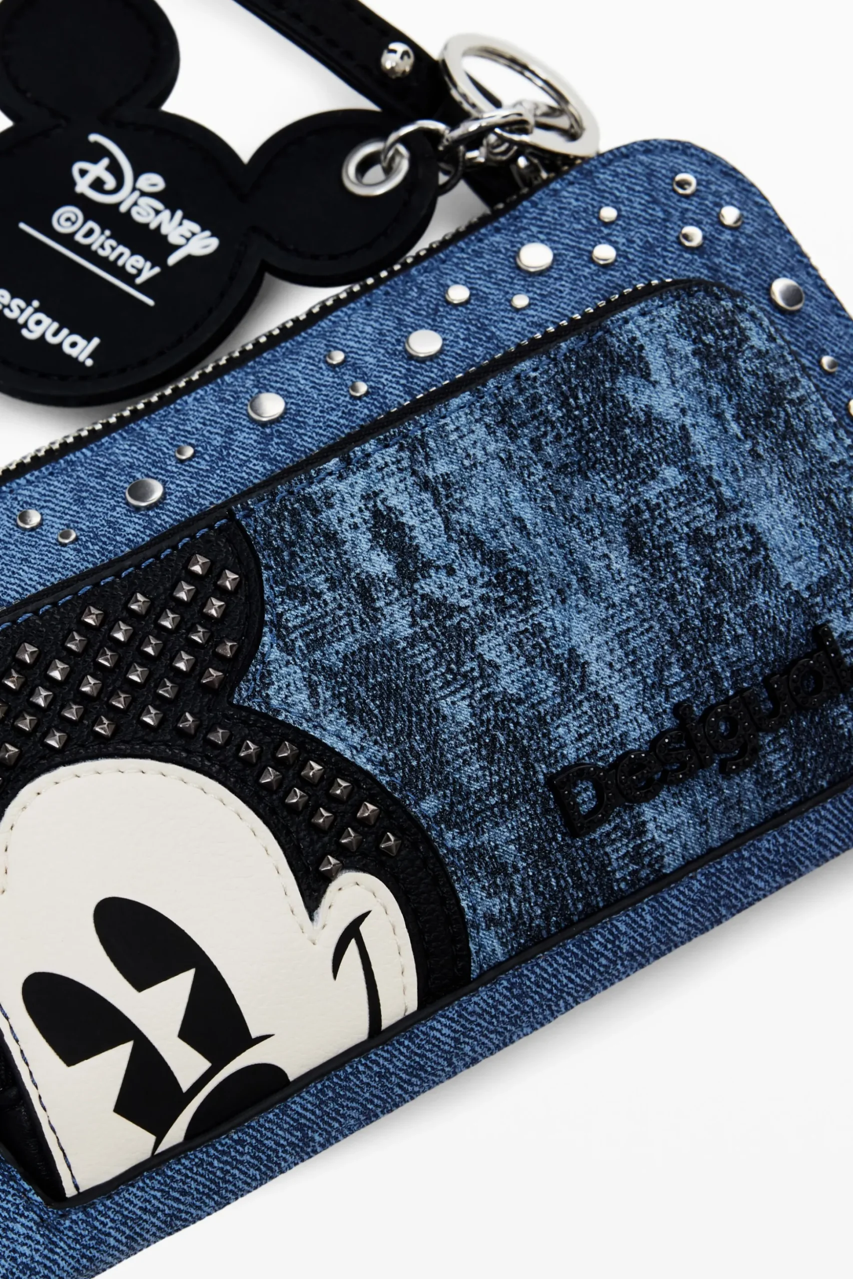 Mickey Mouse L denim wallet