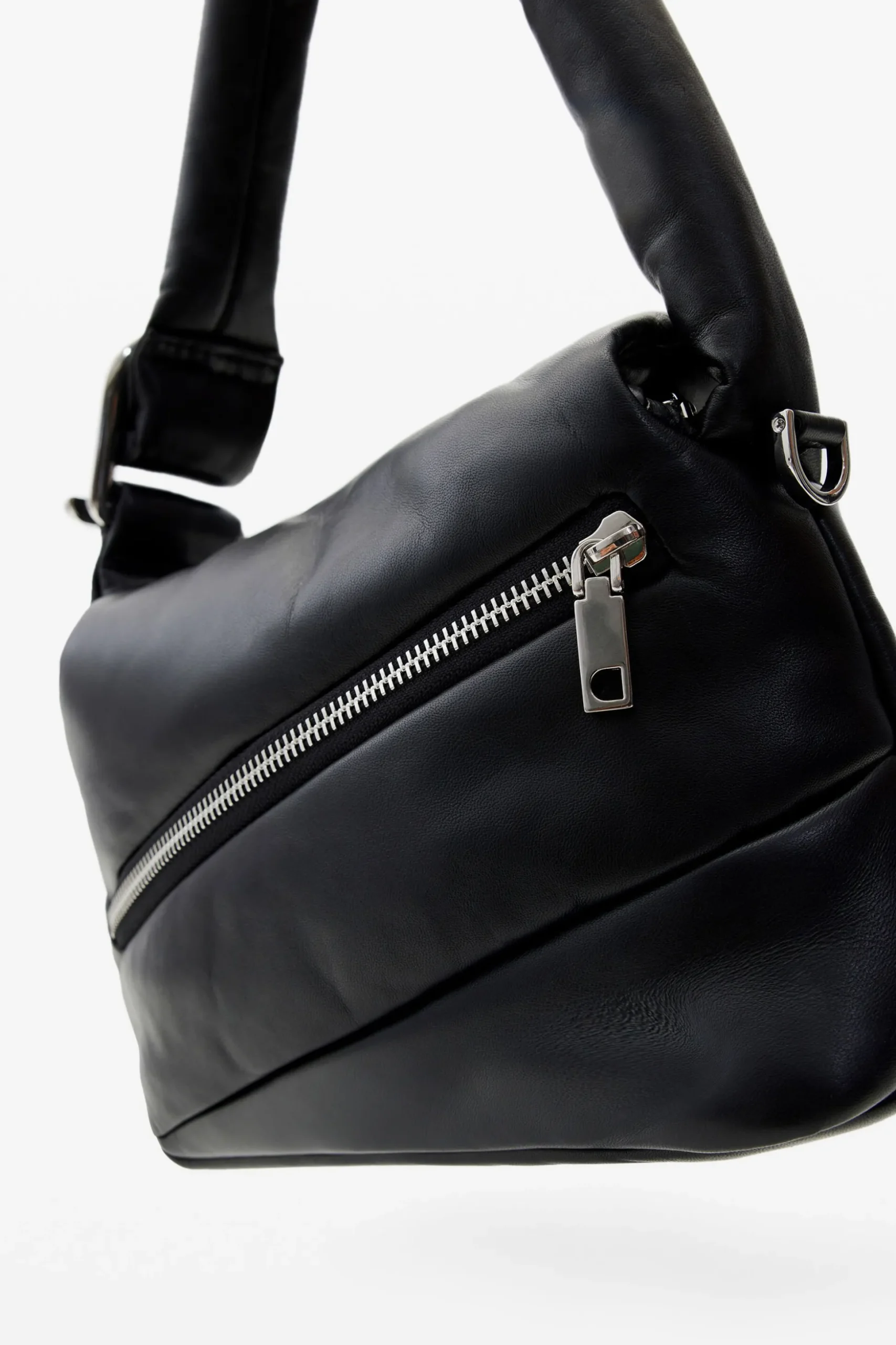 Midsize leather bag