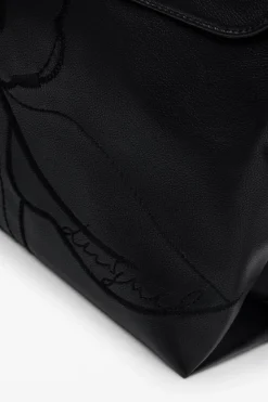 Mini botanical multi-position backpack