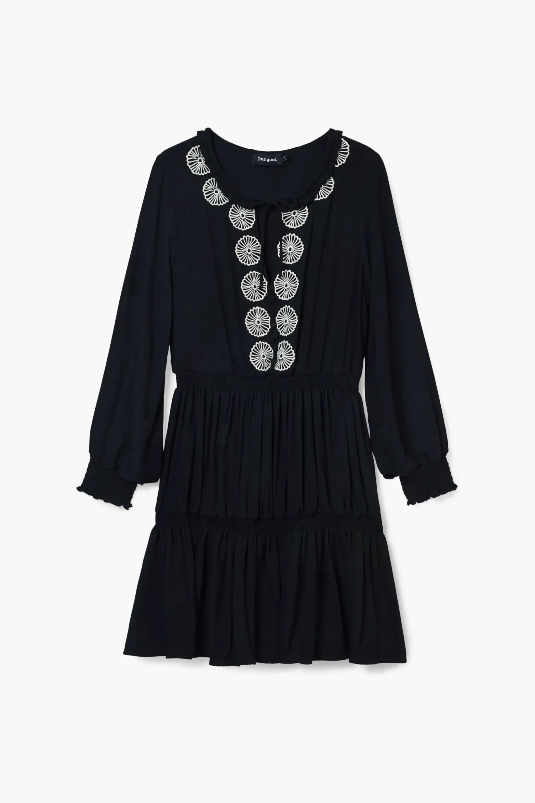 Mini dress with details