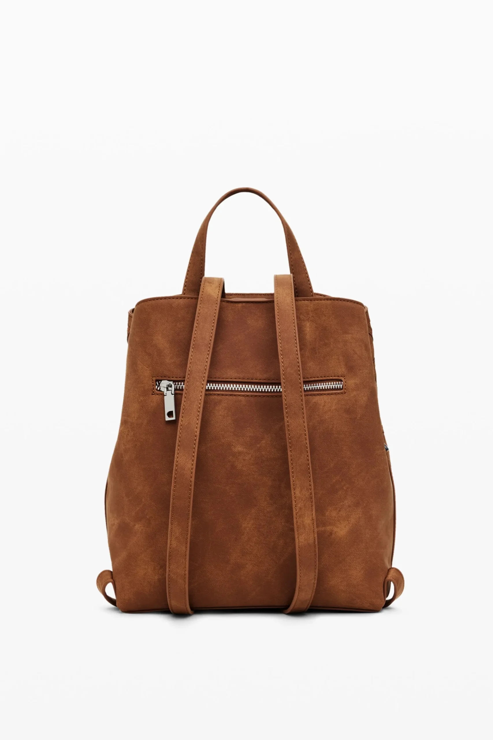 Mini embossed backpack