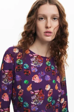 Mini floral dress M. Christian Lacroix