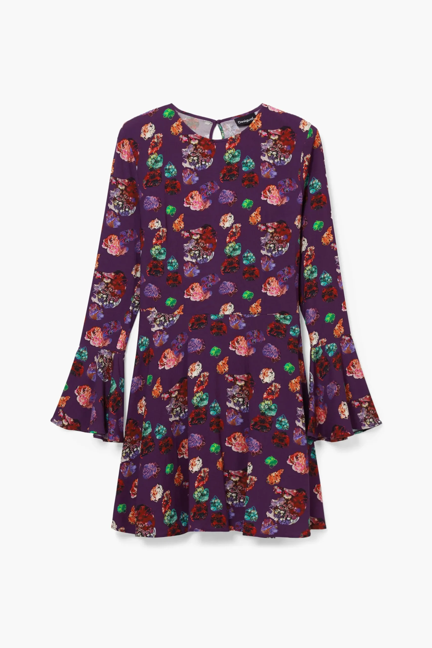 Mini floral dress M. Christian Lacroix