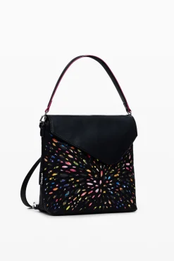 Mini perforated backpack
