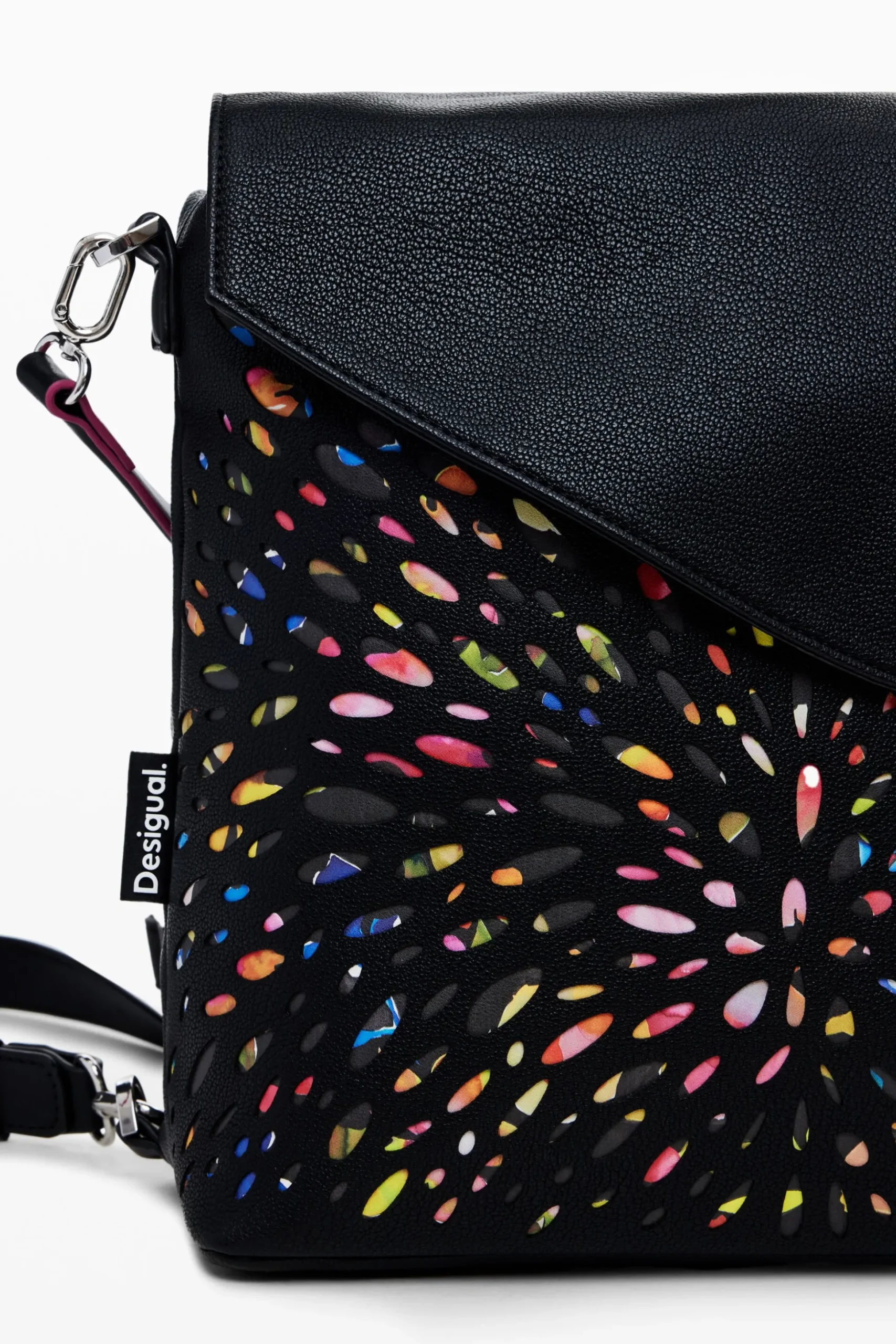 Mini perforated backpack