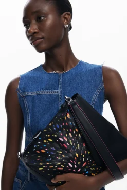 Mini perforated backpack
