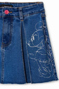 Minnie denim miniskirt