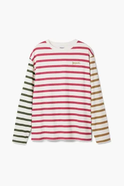 Multicolor striped T-shirt