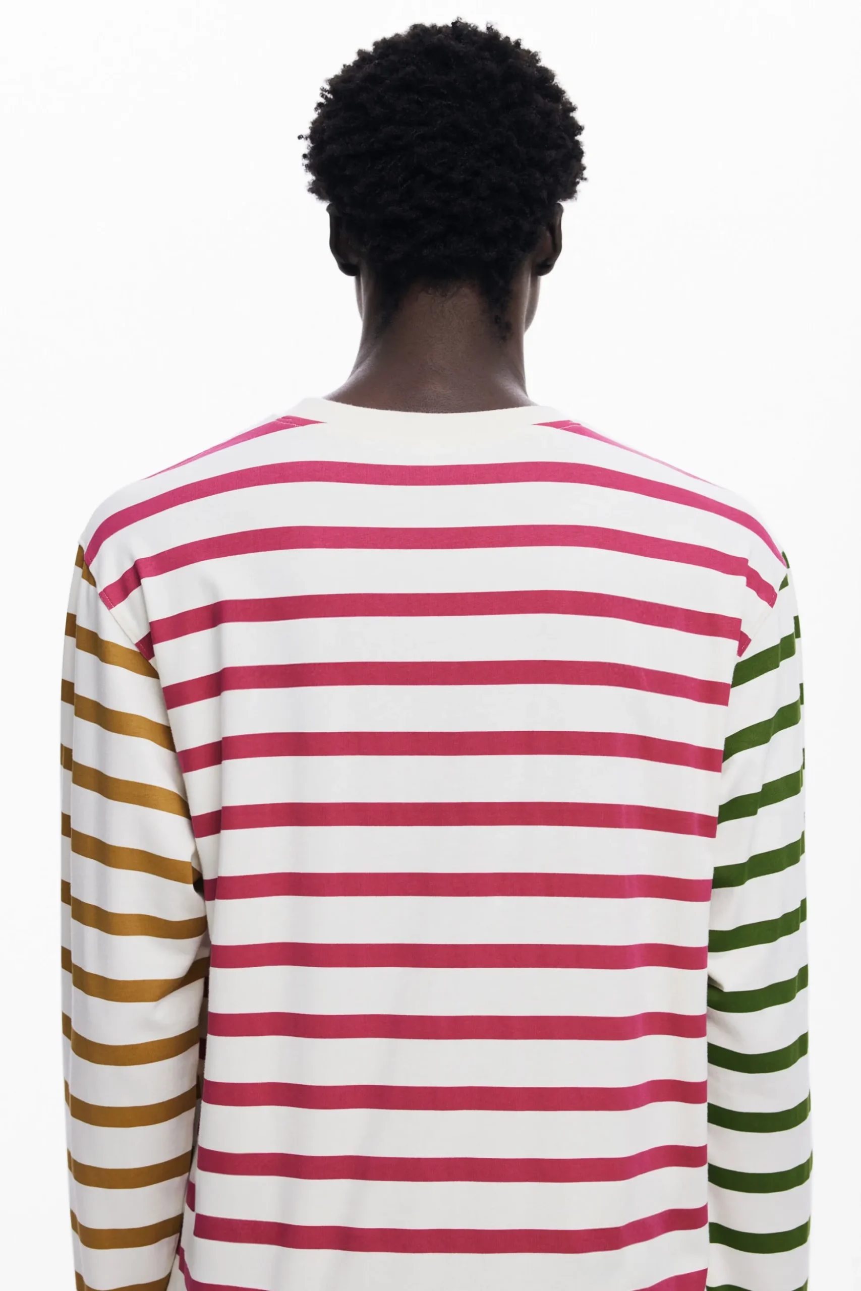 Multicolor striped T-shirt