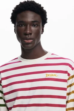 Multicolor striped T-shirt