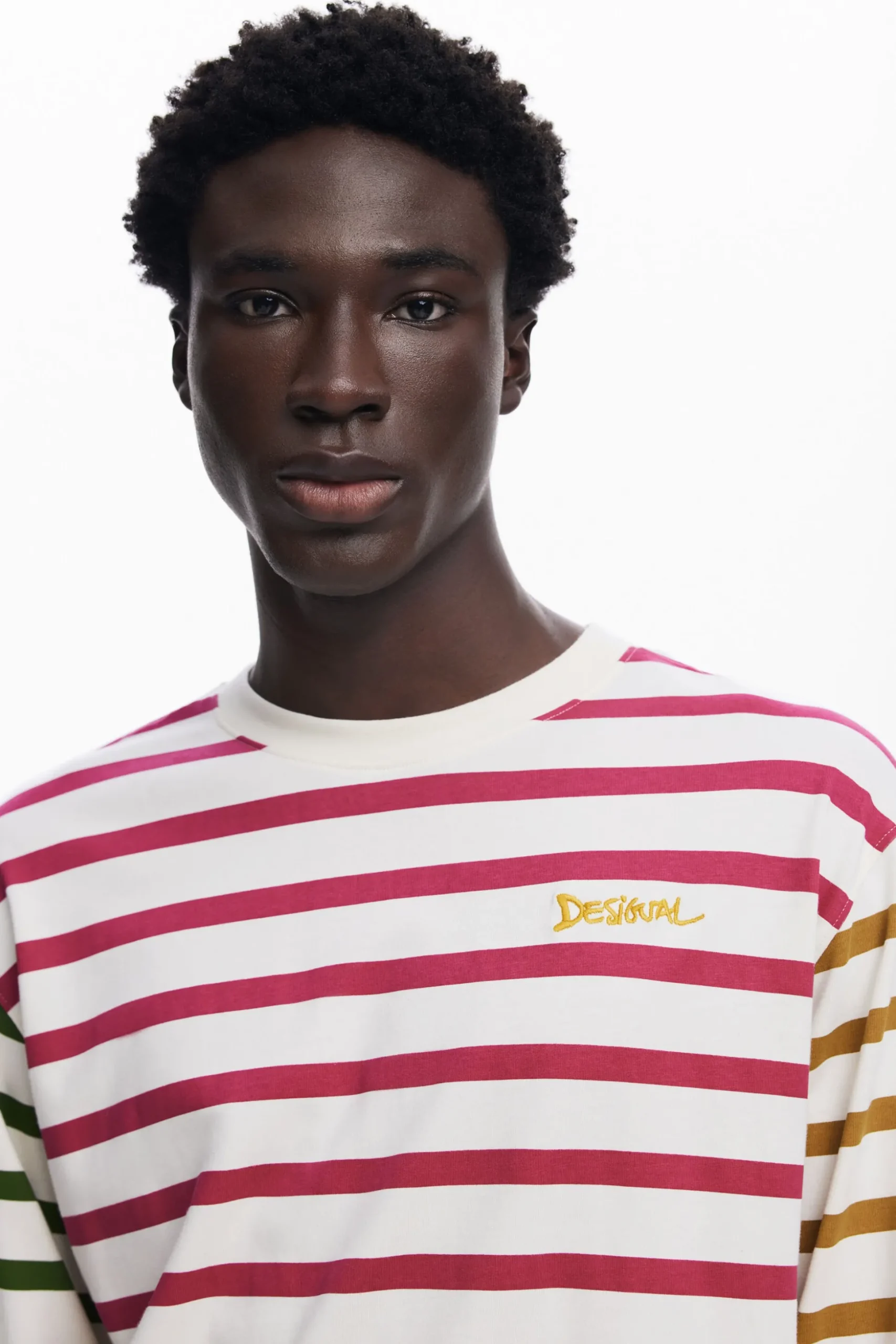 Multicolor striped T-shirt