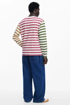 Multicolor striped T-shirt