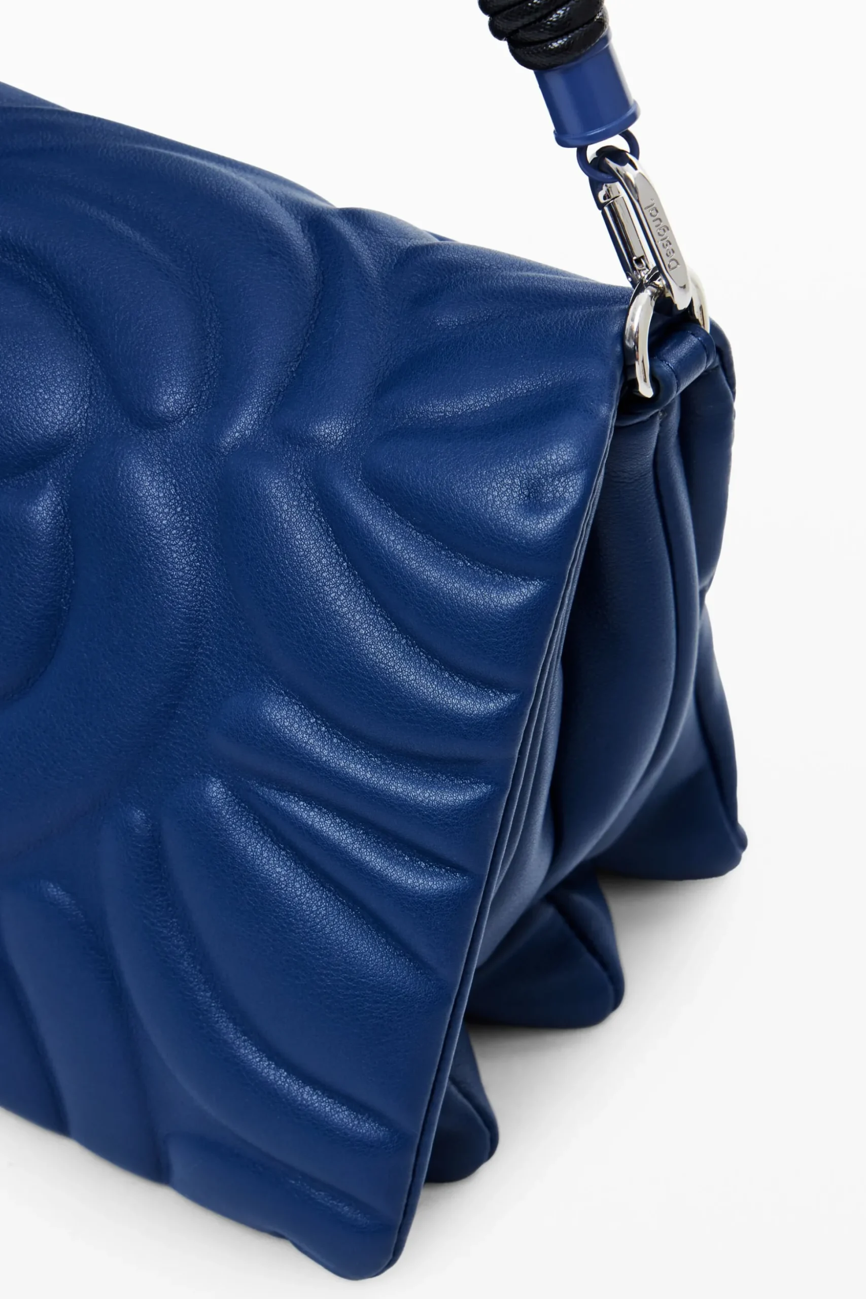 Multi-handle floral crossbody bag