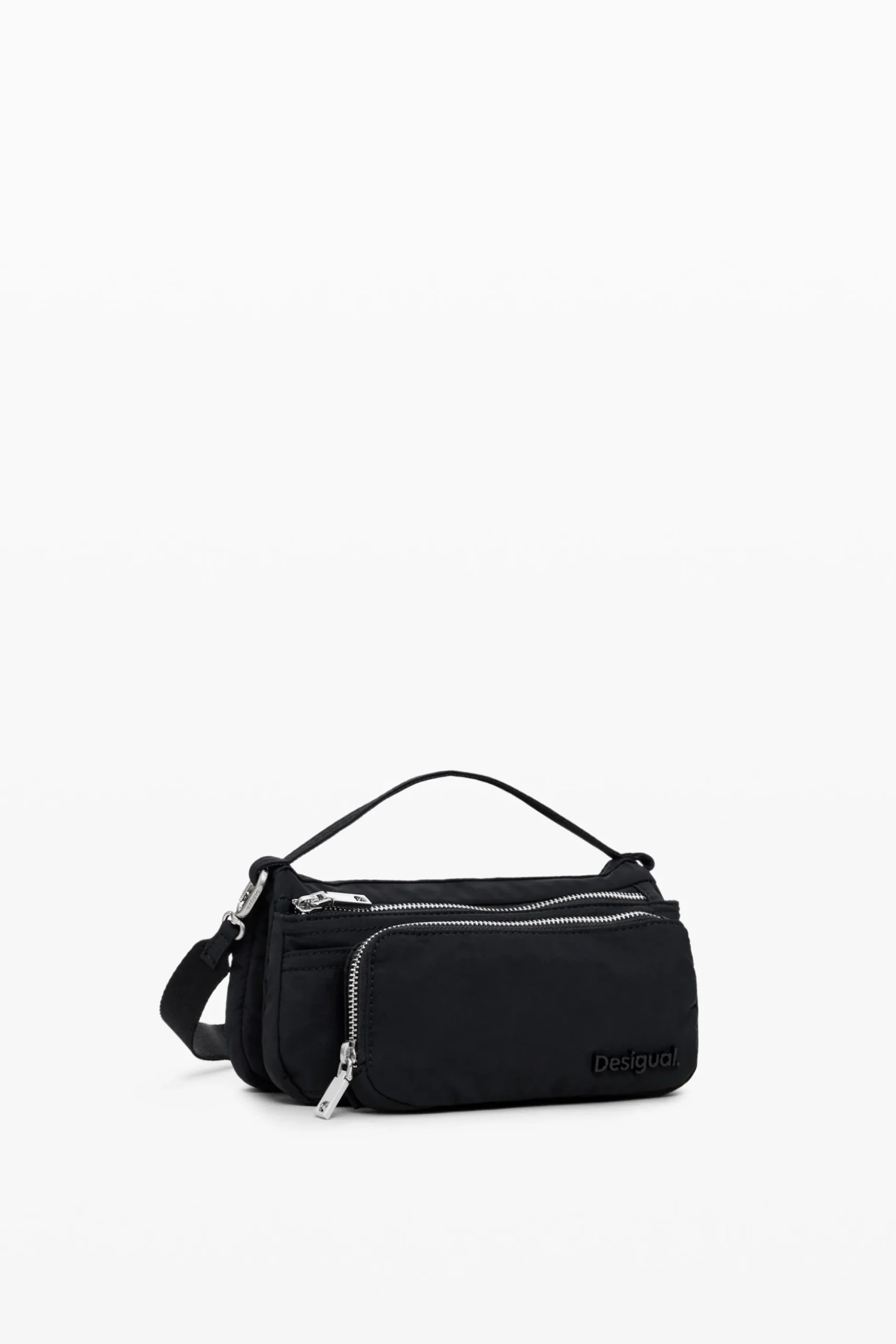 Multi-pocket crossbody bag with modules